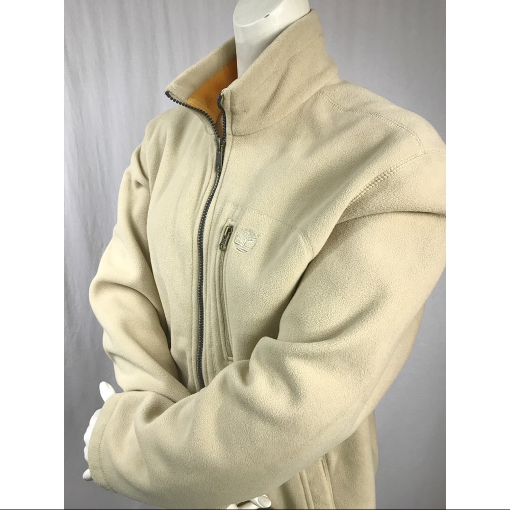 MEN'S TIMBERLAND FULL-ZIP FLEECE SWEATER